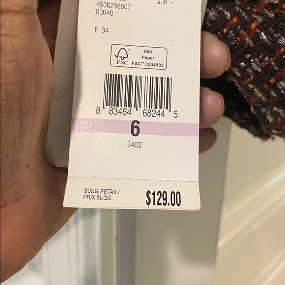 Bundle of (2) Black Label and Evan Picone size 6 Blazer good condition - Picture 7 of 8